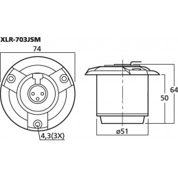 XLR-703JSM